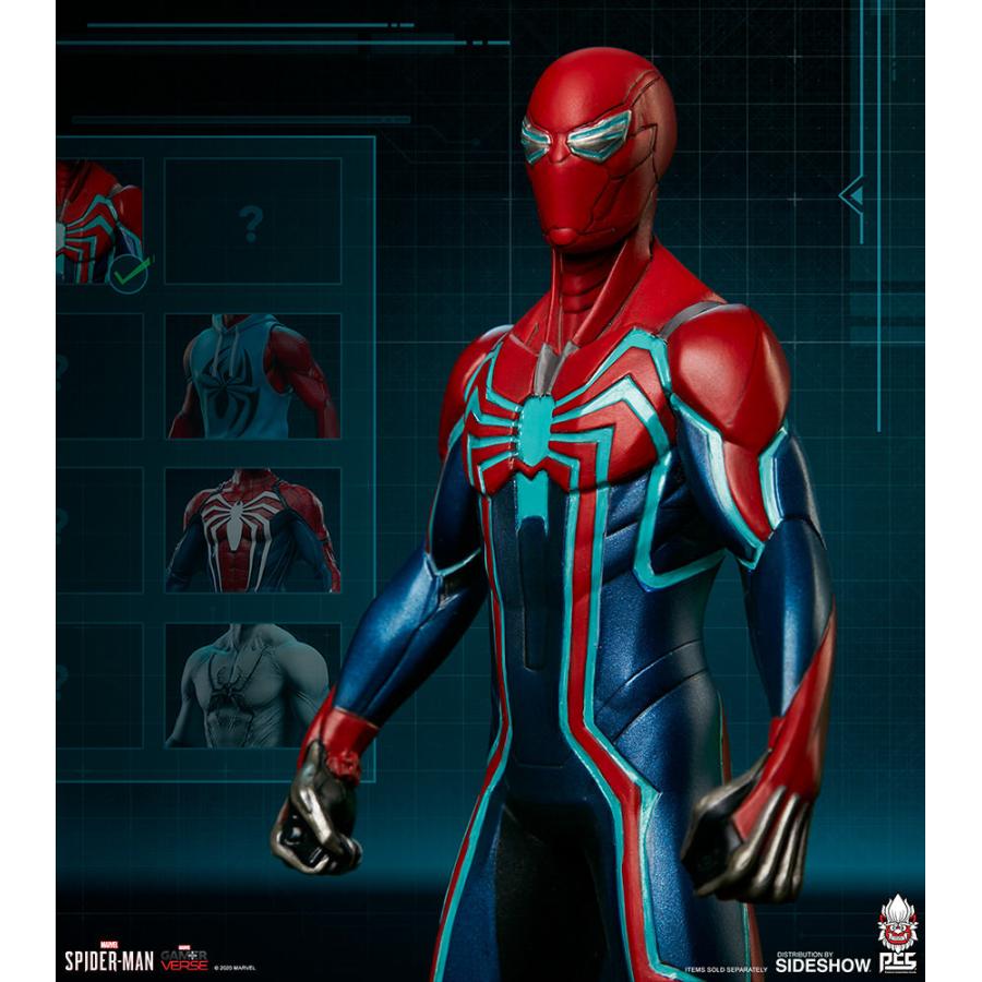 スパイダーマン ベロシティースーツ 1/10 スタチュー Marvel Spider-Man/ スパイダーマン ベロシティースーツ 1/10