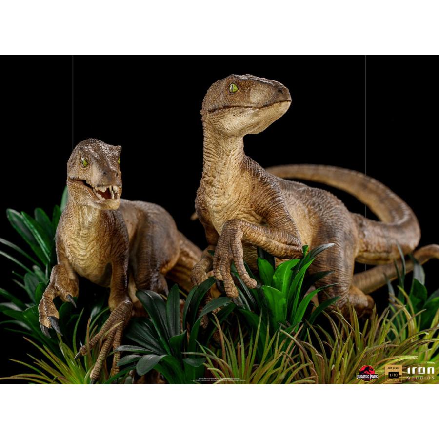 ジャスト・ザ・トゥー・ラプトル 「ジュラシック・パーク」 デラックス・アートスケール 1/10 スタチュー ジュラシック・パーク 1/10デラックス・アートスケール