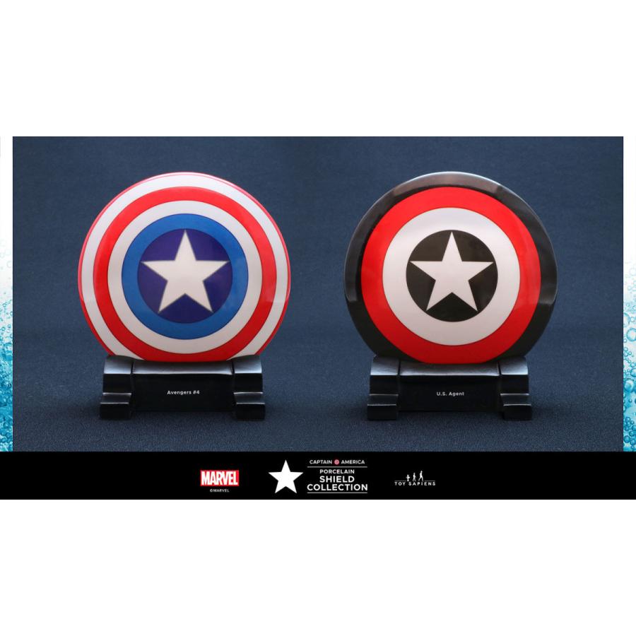 マーベル・コミック キャプテン・アメリカ ポーセリン・シールド