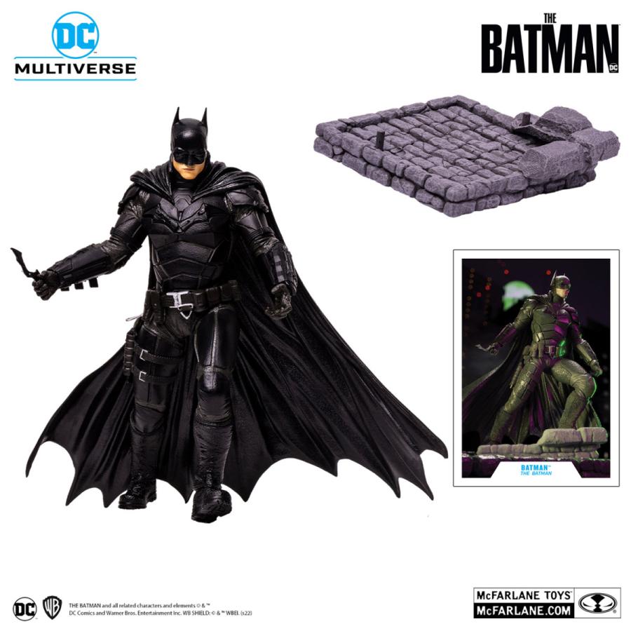 DCマルチバース 「THE BATMAN-ザ・バットマン」12インチ・ポーズ