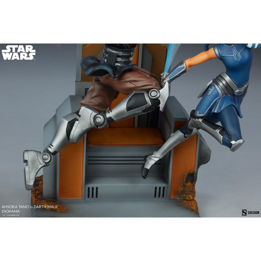 スター・ウォーズ:クローン・ウォーズ ジオラマ アソーカ・タノ スター・ウォーズ:クローン・ウォーズ ジオラマ アソーカ・タノ