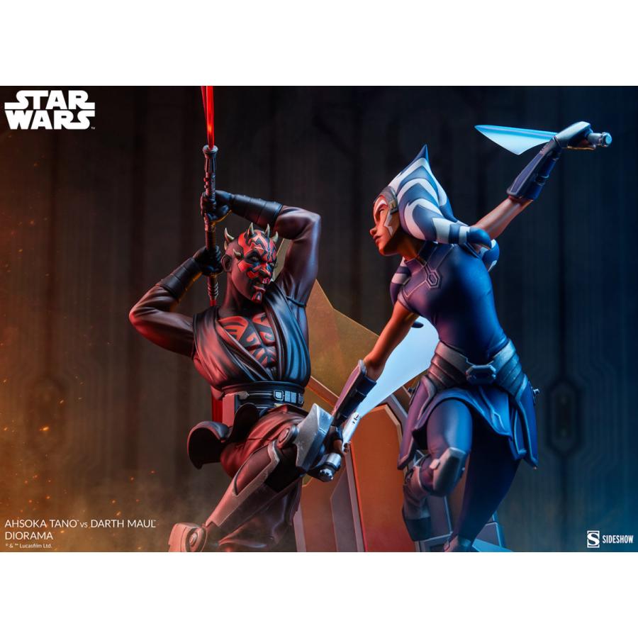 スター・ウォーズ:クローン・ウォーズ ジオラマ アソーカ・タノ スター・ウォーズ:クローン・ウォーズ ジオラマ アソーカ・タノ