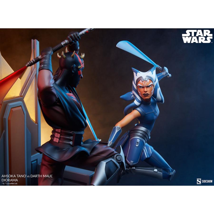 スター・ウォーズ:クローン・ウォーズ ジオラマ アソーカ・タノ スター・ウォーズ:クローン・ウォーズ ジオラマ アソーカ・タノ
