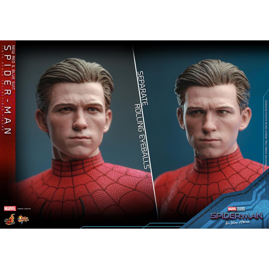 ムービーマスターピース スパイダーマン（ニュー・レッド＆ブルースーツ） Amazon.co.jp: ホットトイズ(Hot Toys) ムービー