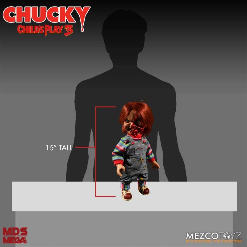 チャイルドプレイ3 チャッキー 等身大 フィギュア ピザフェイス Amazon.co.jp: チャッキー 15incフィギュア PIZZA FACE CHUCKY Mega