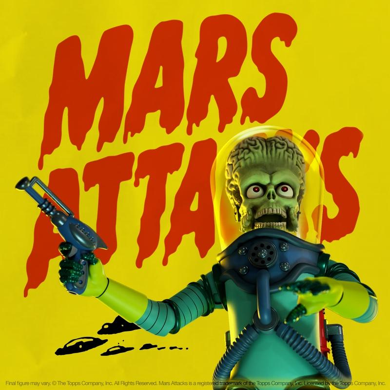 マーズ・アタック！/ マーシャン アルティメイト 7インチ アクション