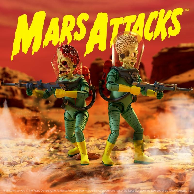マーズ・アタック！/ マーシャン アルティメイト 7インチ アクション