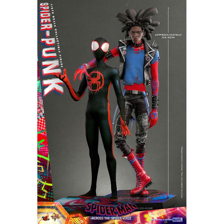 ムービー・マスターピース スパイダー・パンク ホットトイズ ムービー・マスターピース】『スパイダーマン：アクロス・ザ
