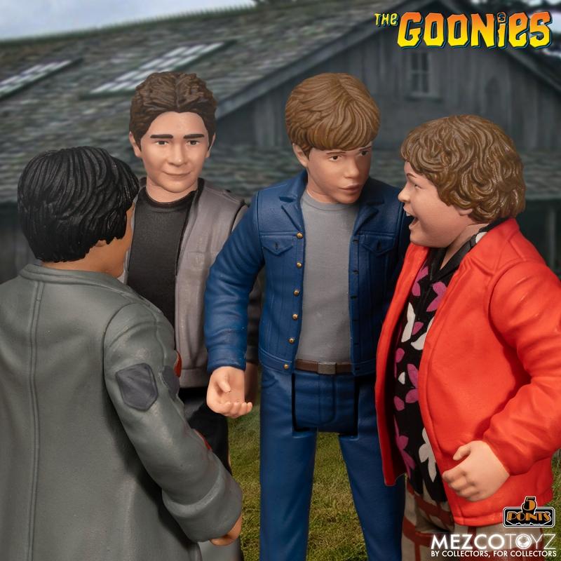 リアクションフィギュア　グーニーズ　5種セット　未開封 5ポイント/ グーニーズ: 3.75インチ アクションフィギュア 5種