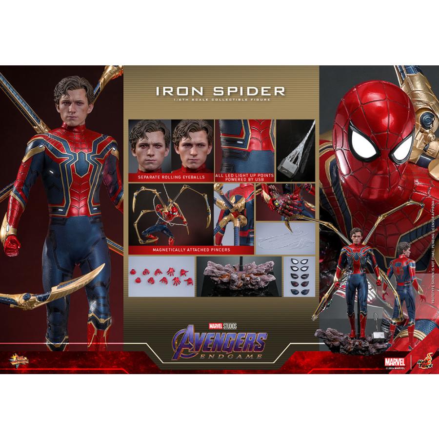 アベンジャーズ/エンドゲーム ムービー・マスターピース 1/6スケールフィギュア アイアン・スパイダー【予約】 アベンジャーズ/エンドゲーム ムービー・マスターピース 1/6スケールフィギュア アイアン・スパイダー【予約】