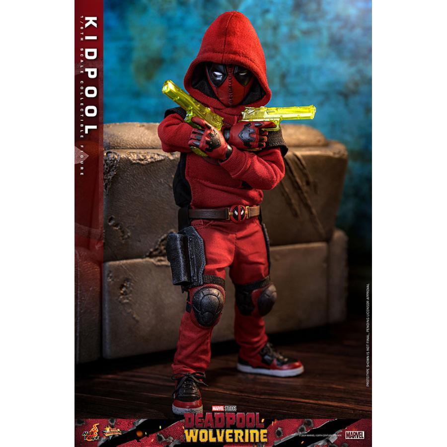 MARVEL キッドプール&ベビープール プレミアムフィギュア ６体セット キッドプール」＆「ベビープール」のリアルフィギュアが豪華な2