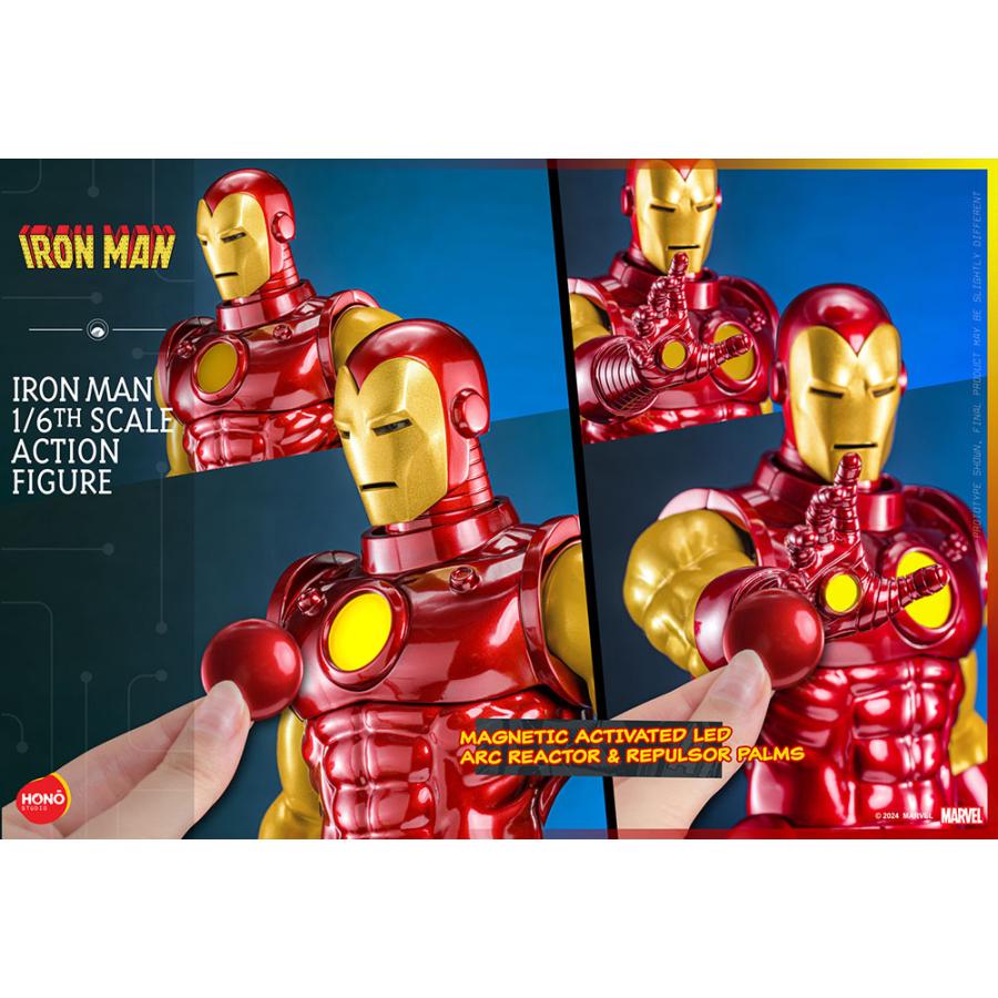 【炎スタジオ】 1/6 マーベル・コミック アイアンマン 未開封新品 HS05 マーベル・コミック 炎スタジオ 1/6スケールフィギュア アイアン
