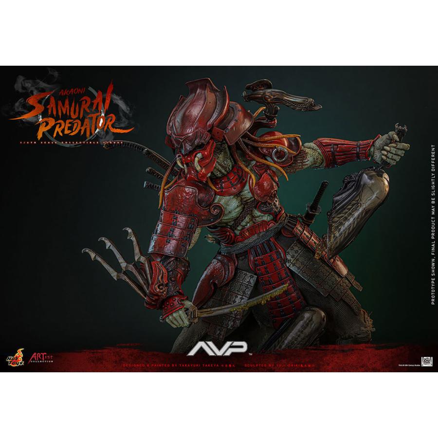 プレデター フィギュア 赤黒 約50cm 本体のみ お一人様1点限り】アーティストコレクション/ AVP エイリアン vs