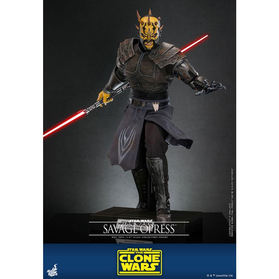 ホットトイズ　スター・ウォーズ 1/6スケールフィギュア　サヴァージ・オプレス スター・ウォーズ／クローン・ウォーズ』より、兄ダース・モールに師事