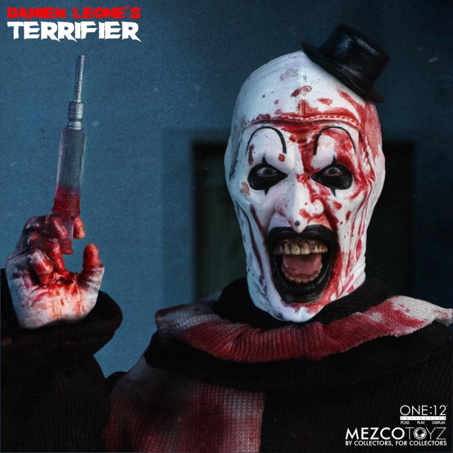 TERRIFIER フィギュア　テリファー TERRIFIER ART THE CLOWN BLOOD BATH ACTION FIGURE テリファー