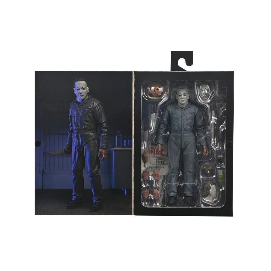 ハロウィン6 マイケルマイヤーズ　フィギュア台座付き NECA ハロウィン6 最後の戦い/ マイケル・マイヤーズ