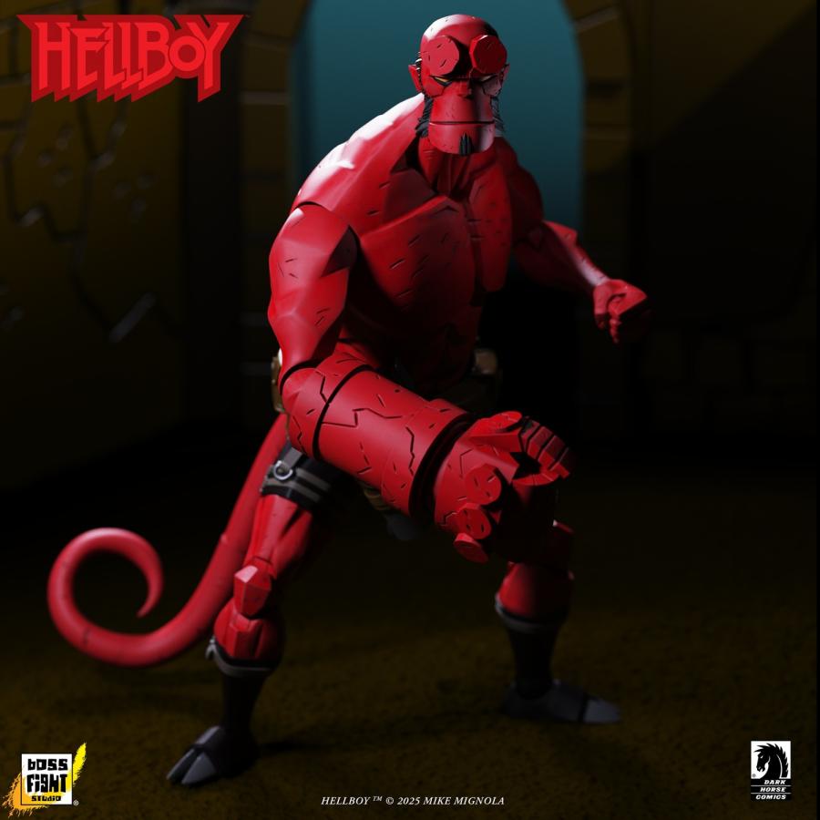 ヘルボーイ/ ヘルボーイ 1/12 アクションフィギュア Box Full of Evil