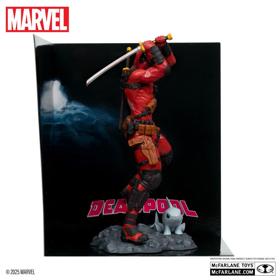 マーベル・コミック 1/10スケール シーン・フィギュア デッドプール 