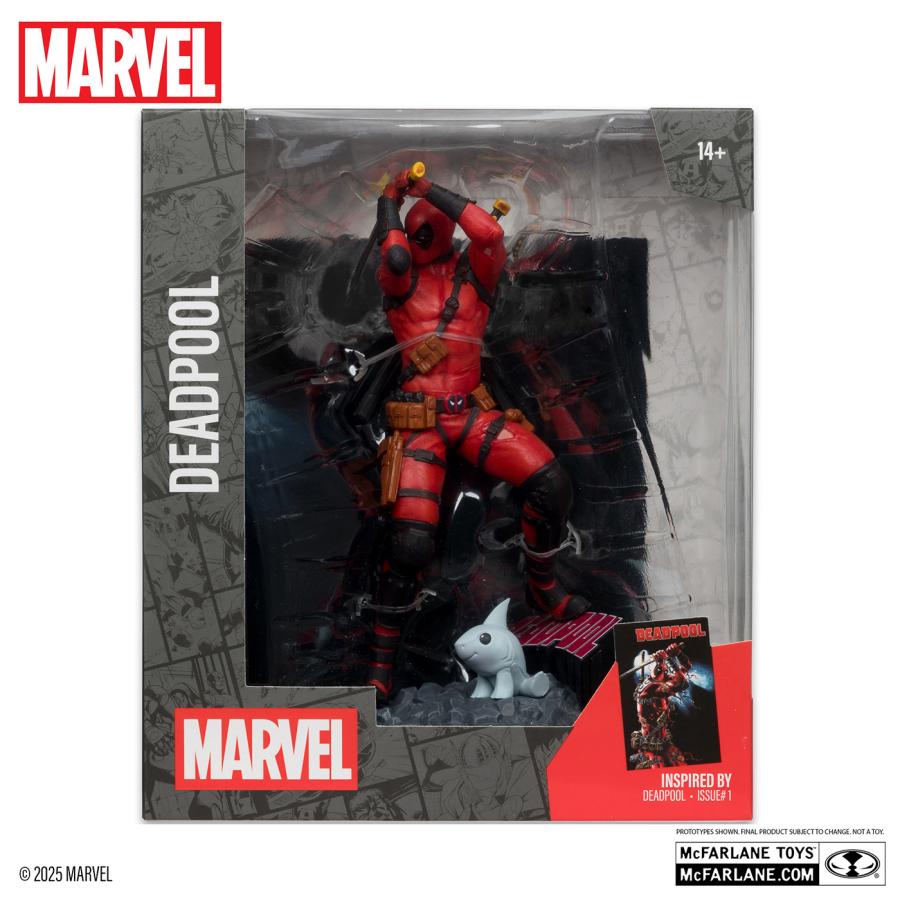 マーベル・コミック 1/10スケール シーン・フィギュア デッドプール 