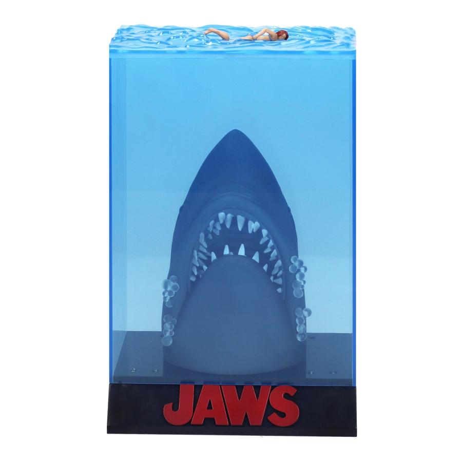 ジョーズ JAWS/ 映画ポスター ライトアップ PVC スタチュー(50th