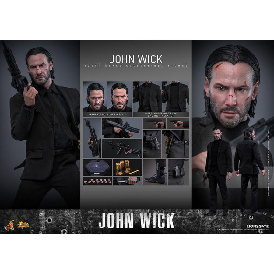 【ムービー・マスターピース】 1/6スケールフィギュア　ジョン・ウィック 特典付 映画『ジョン・ウィック』1/6スケールフィギュア ジョン・ウィック