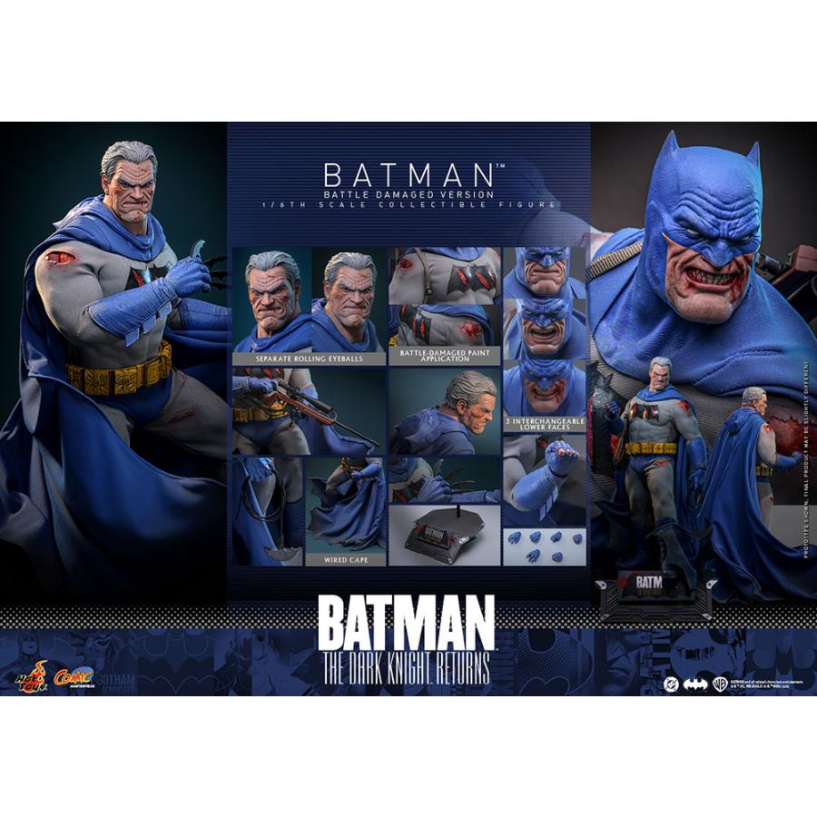 ホットトイズ コミック・マスターピース ダークナイト・リターンズ バットマン preorder-hottoys-comic-