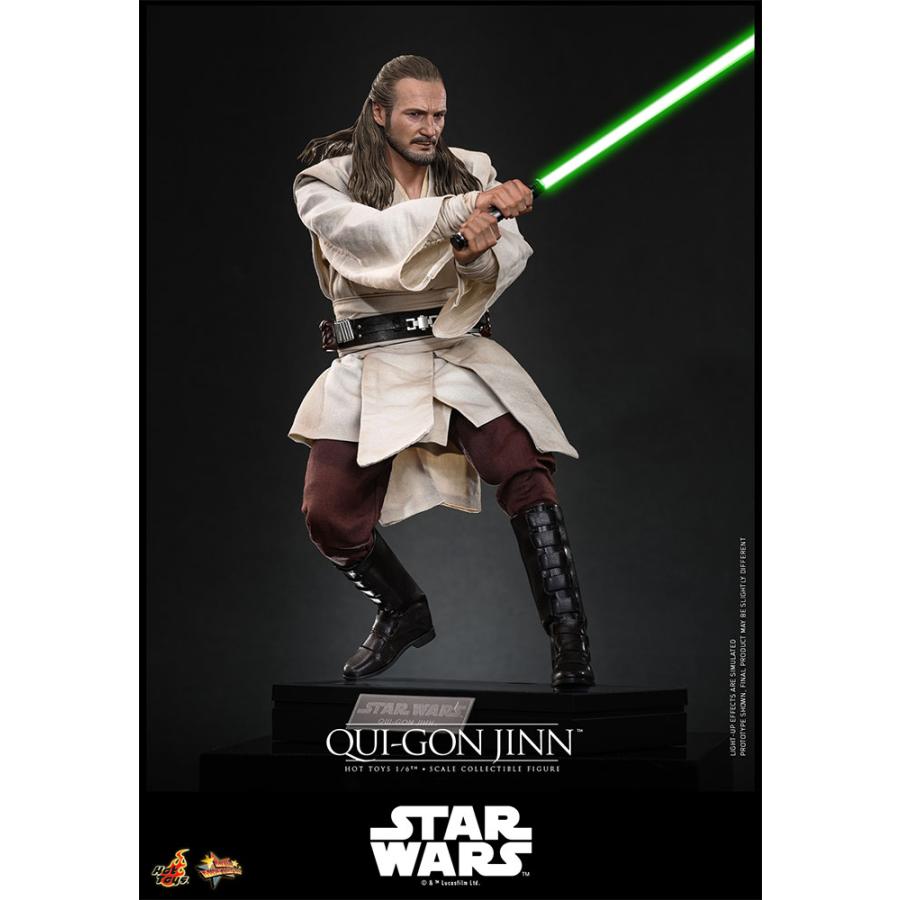 【中古】（ムービー・マスターピース）『スター・ウォーズ エピソード1/ファントム・メナス』1/6スケールフィギュア クワイ=ガン・ジン ムービー・マスターピース スター・ウォーズ エピソード1 ファントム