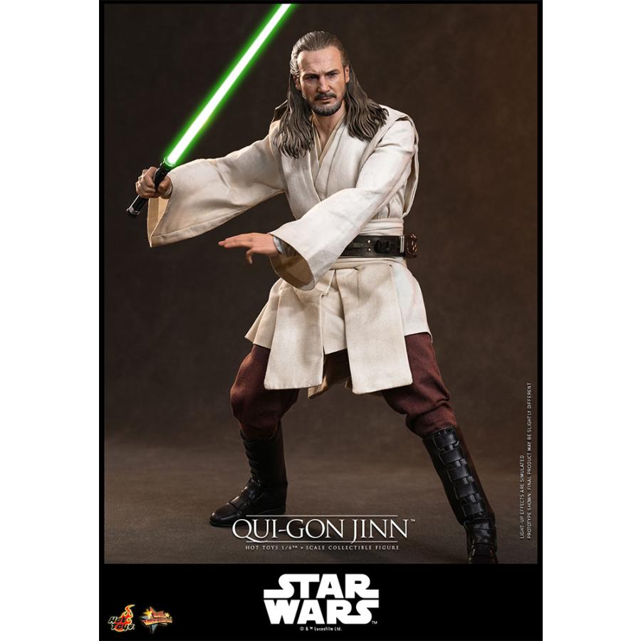 【中古】「非常に良い」（ムービー・マスターピース）『スター・ウォーズ エピソード1/ファントム・メナス』1/6スケールフィギュア クワイ=ガン・ジン ムービー・マスターピース スター・ウォーズ エピソード1 ファントム