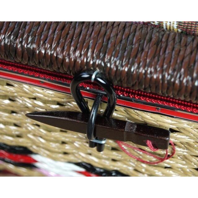 針箱屋限定 オリジナル留具 お裁縫箱用 木製手作り2タイプとハサミ型