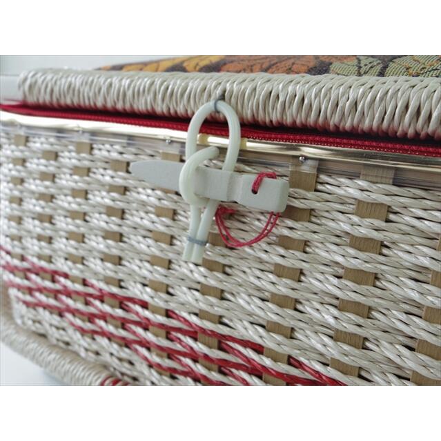 針箱屋限定 オリジナル留具 お裁縫箱用 木製手作り2タイプとハサミ型