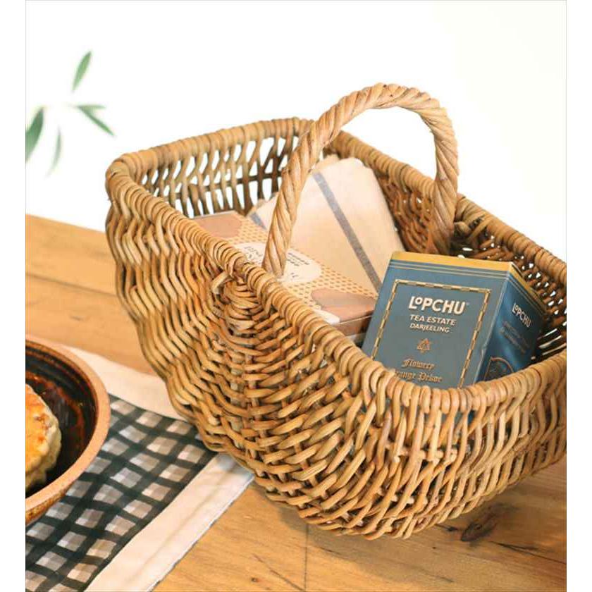 アラログ フタクレイドルバスケット ワンハンドル Sサイズ アラログ  