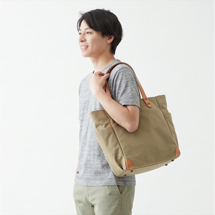専用　帆布工房 トートバッグ 美品 ベージュ 帆布工房 Mサイズ 帆布トートバッグ 日本製 国産帆布 A4対応 大容量