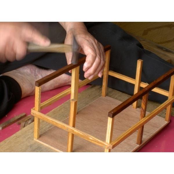 裁縫箱 おしゃれ レトロ ソーイングバスケット こうのとり 赤 国産