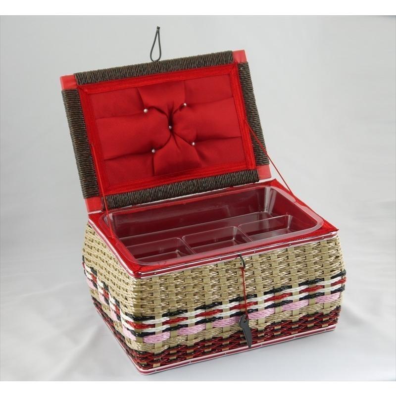 手作り裁縫箱 ソーイングバスケット （W柄）スタンダード ゴブラン生地