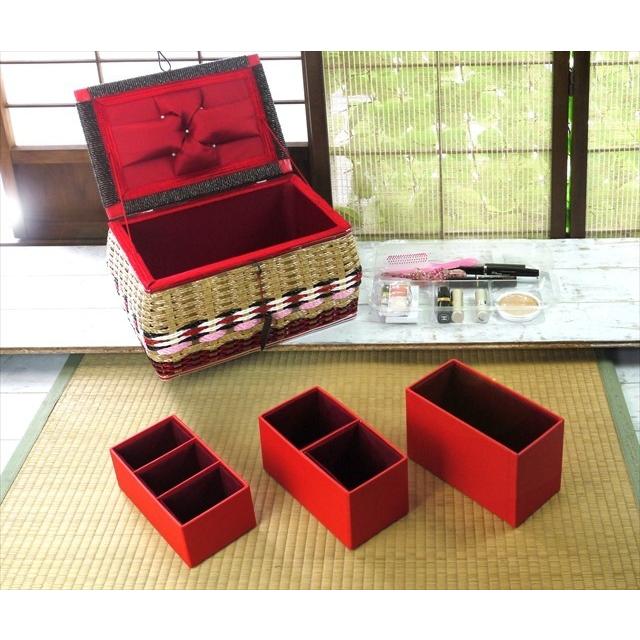 専用ストレージボックス（収納整理箱）】 手作りカルトナージュ 3個