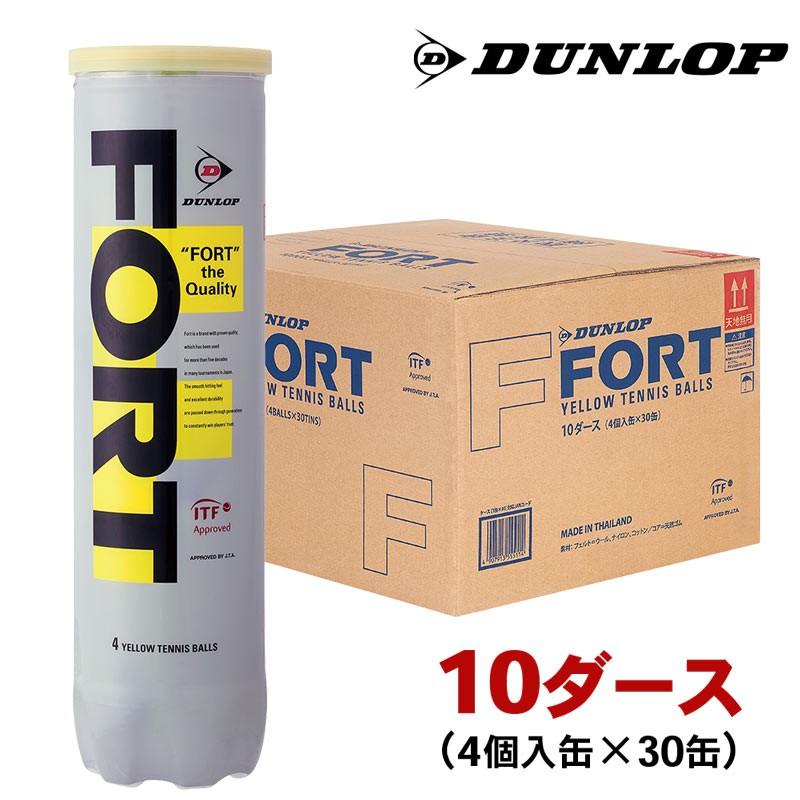 ダンロップ FORT フォート 4球×30缶(120球) DUNLOP DUNLOP ダンロップ FORT フォート 4球×30缶 120球 DFCPEYLPT4 1