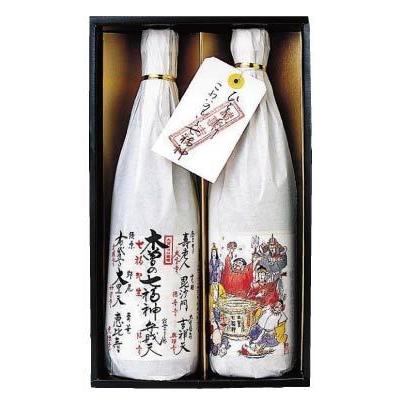 送料無料 長野県 湯川酒造店 木曽路七福神セット 720ml 日本酒 飲み