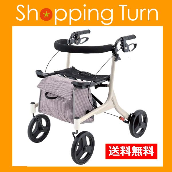 歩行車 介護用品 高齢者 ショッピングターン アロン化成 : ハリカ太田