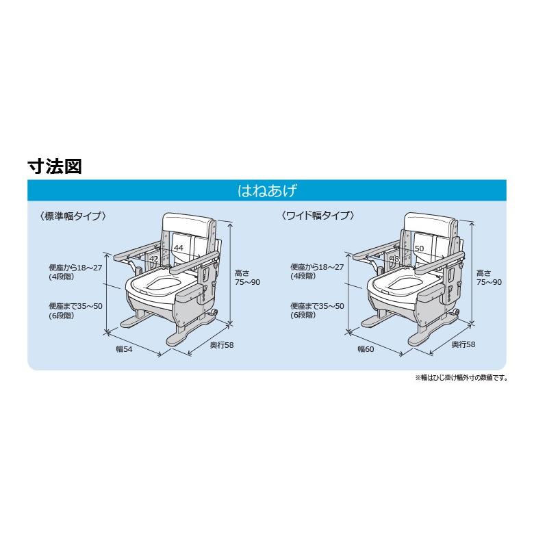 家具調トイレ セレクトR ひじかけはねあげタイプ・標準幅 (便座種類