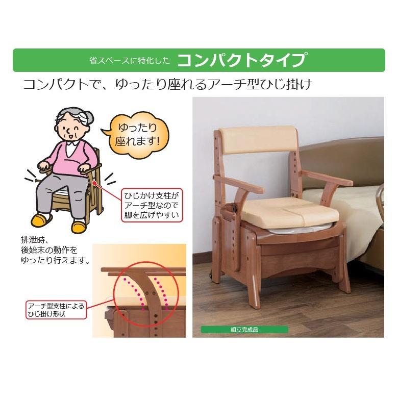 メーカー直送品家具調トイレ セレクトR コンパクトタイプ (便座種類 