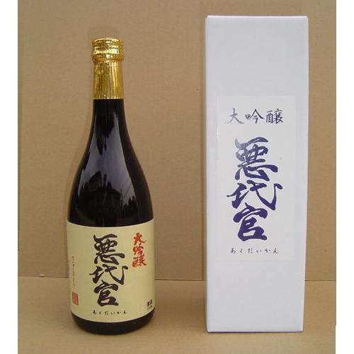 日本酒 大吟醸 松盛 悪代官 720ml 茨城 地酒 父の日 : ハリカ太田店