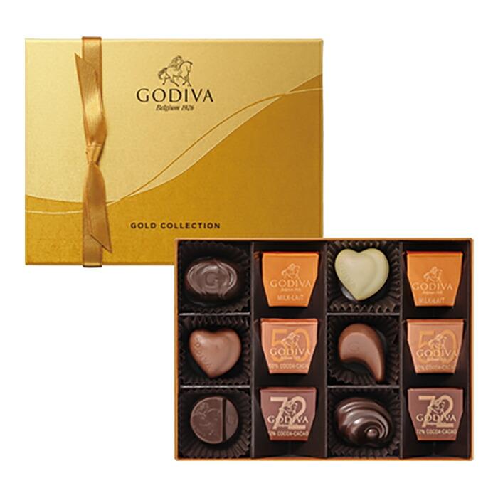 〈GODIVA〉ゴールドコレクション12粒入 ゴディバ SE4-312-7 バレンタインデー 有名店 内祝｜harika｜03