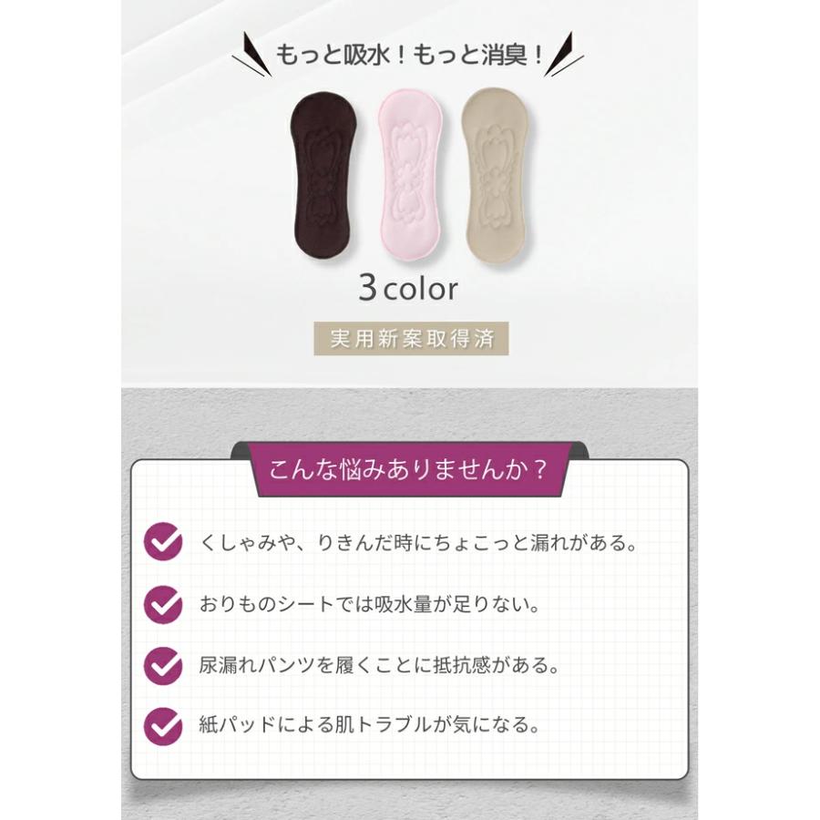 尿漏れパッド 女性用 ピタガード30 単品 30cc 吸水パッド 尿漏れシート