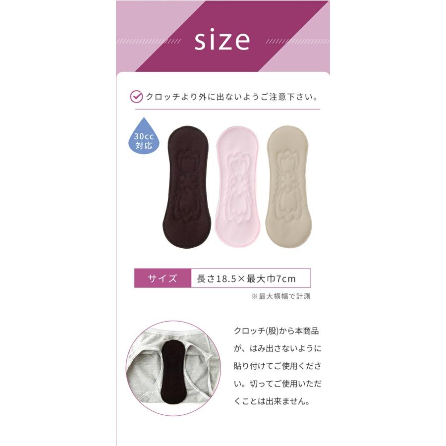 尿漏れパッド 女性用 ピタガード30 単品 30cc 吸水パッド 尿漏れシート