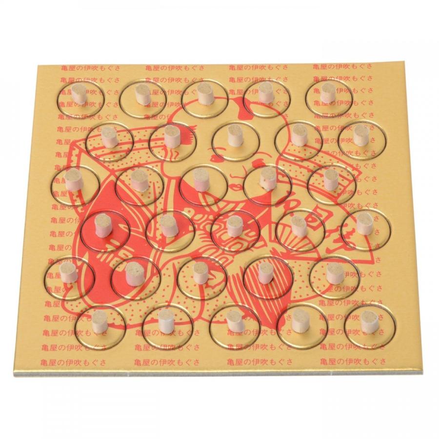 純国産のお灸 広重 レギュラー 180荘 台座灸 （せんねん灸,長生灸、柔