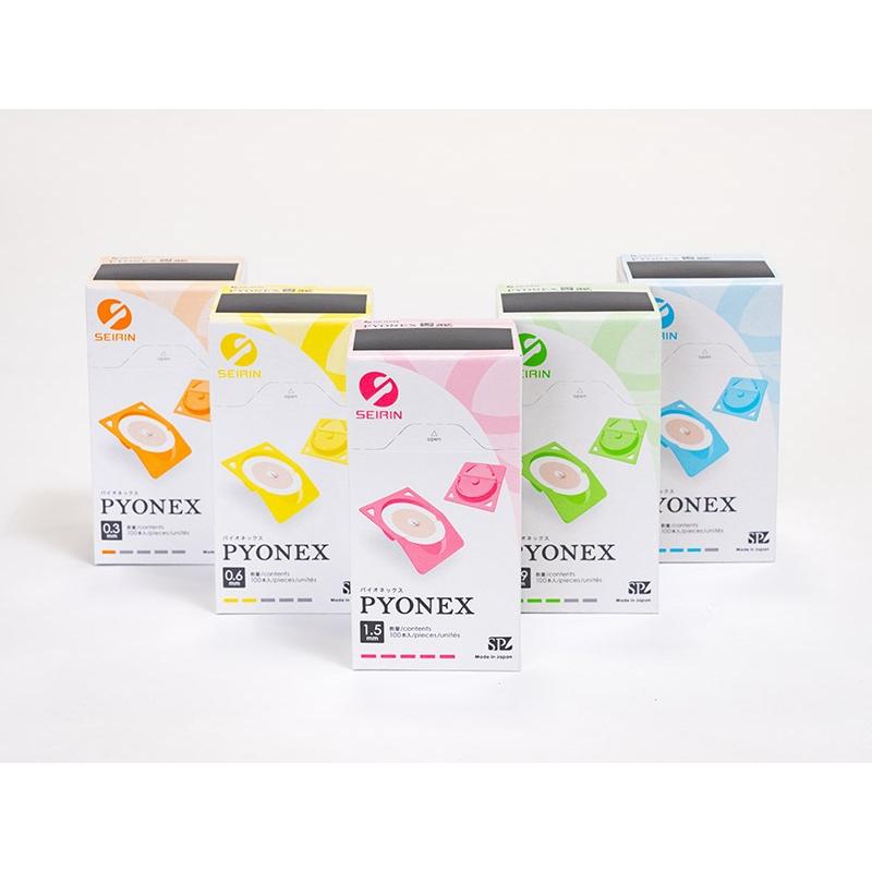 セイリン 円皮鍼 パイオネックス 鍼の長さ：0.6mm（イエロー