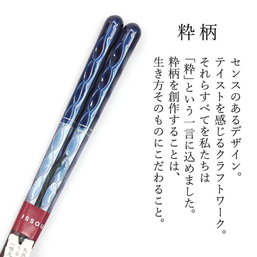箸 一双 彩重 男性用 一膳 箱なし 普段使い 単品 22.5cm 男 男性 お箸