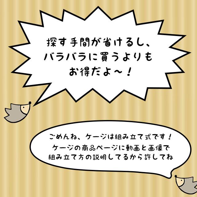 ハリネズミがすぐ飼える 飼育グッズ13点セット 初心者セット 初めての飼育セット はじめてセット おしゃれ「大型商品」｜harinezumin2｜14