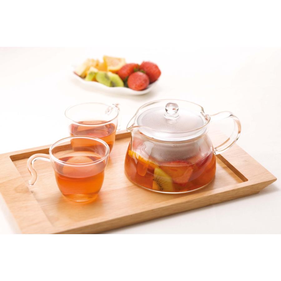 ハリオ 茶茶急須 角 CHJKN-45T お茶ポット 450ml 使いやすい HARIO