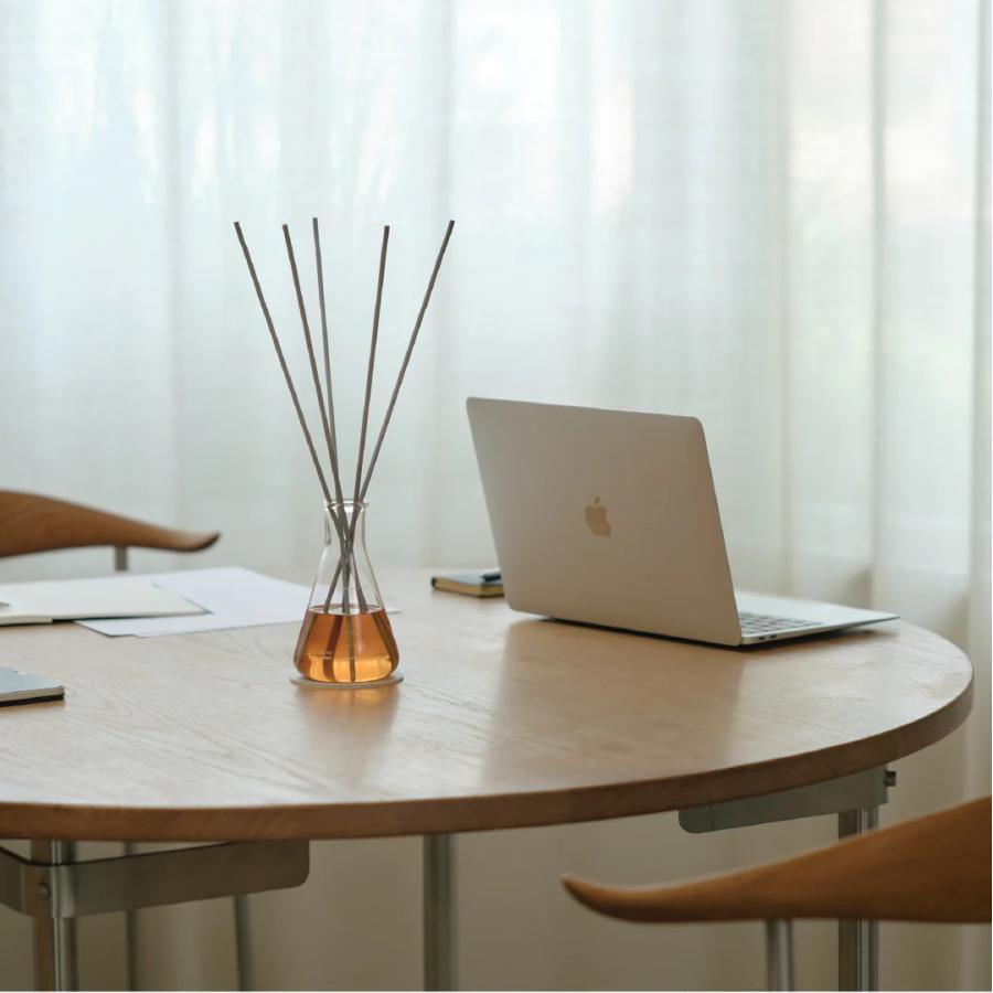 stick diffuser HARIO flask アットアロマ スティックディフューザー ハリオフラスコ 三角フラスコ型ディフューザー リードディフューザー 芳香器 プレゼント